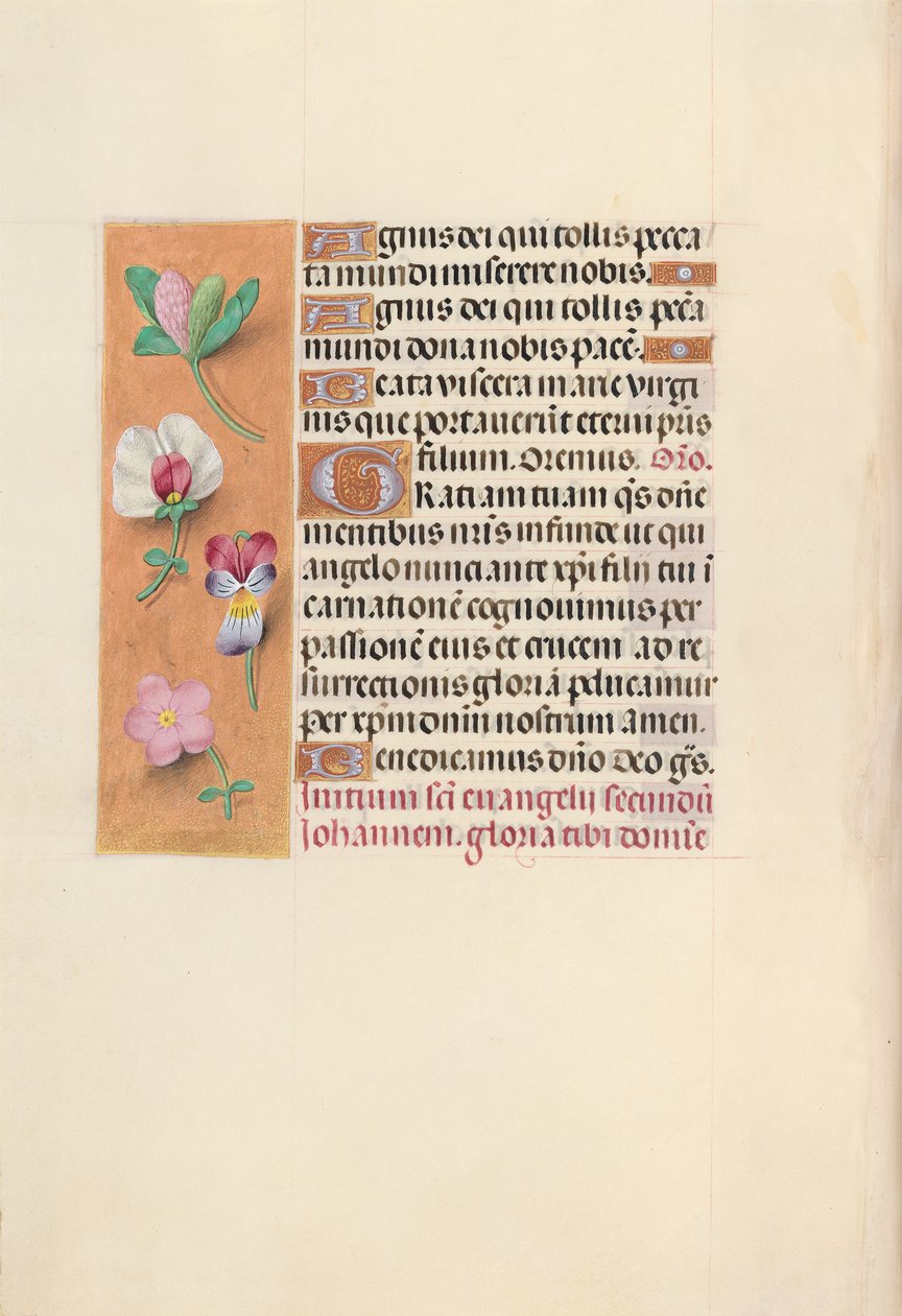 Hours of Queen Isabella the Catholic, Queen of Spain: Fol. 92v by Master of the First Prayerbook of Maximillian