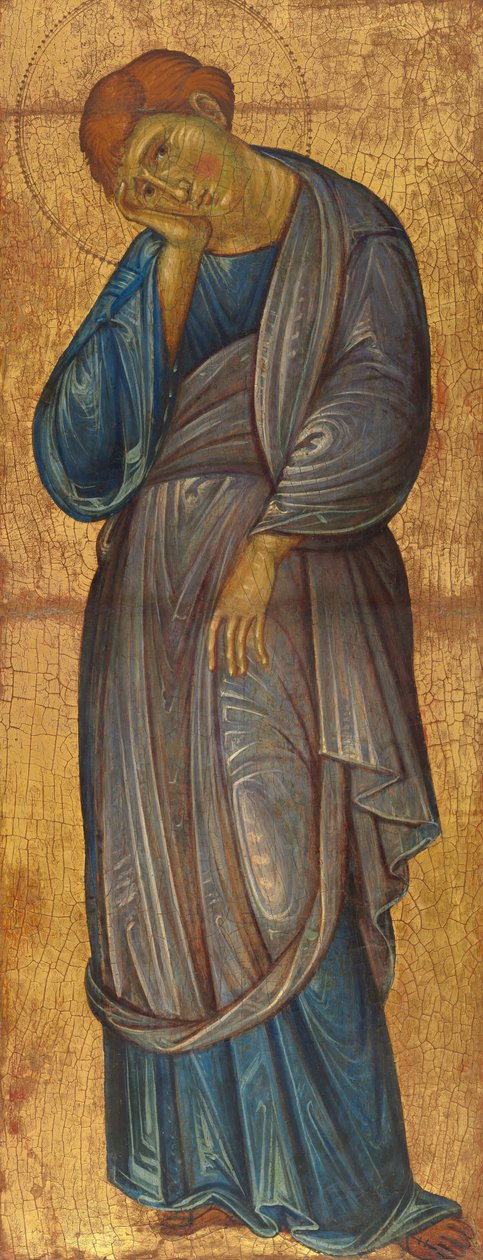 The Mourning Saint John the Evangelist, c.1270-1275 by Master of the Franciscan Crucifixes