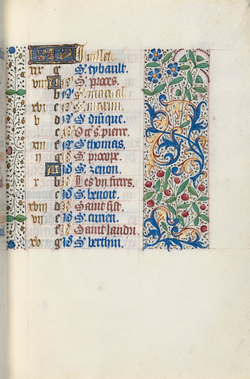 Book of Hours Use of Rouen by Master of the Geneva Latini