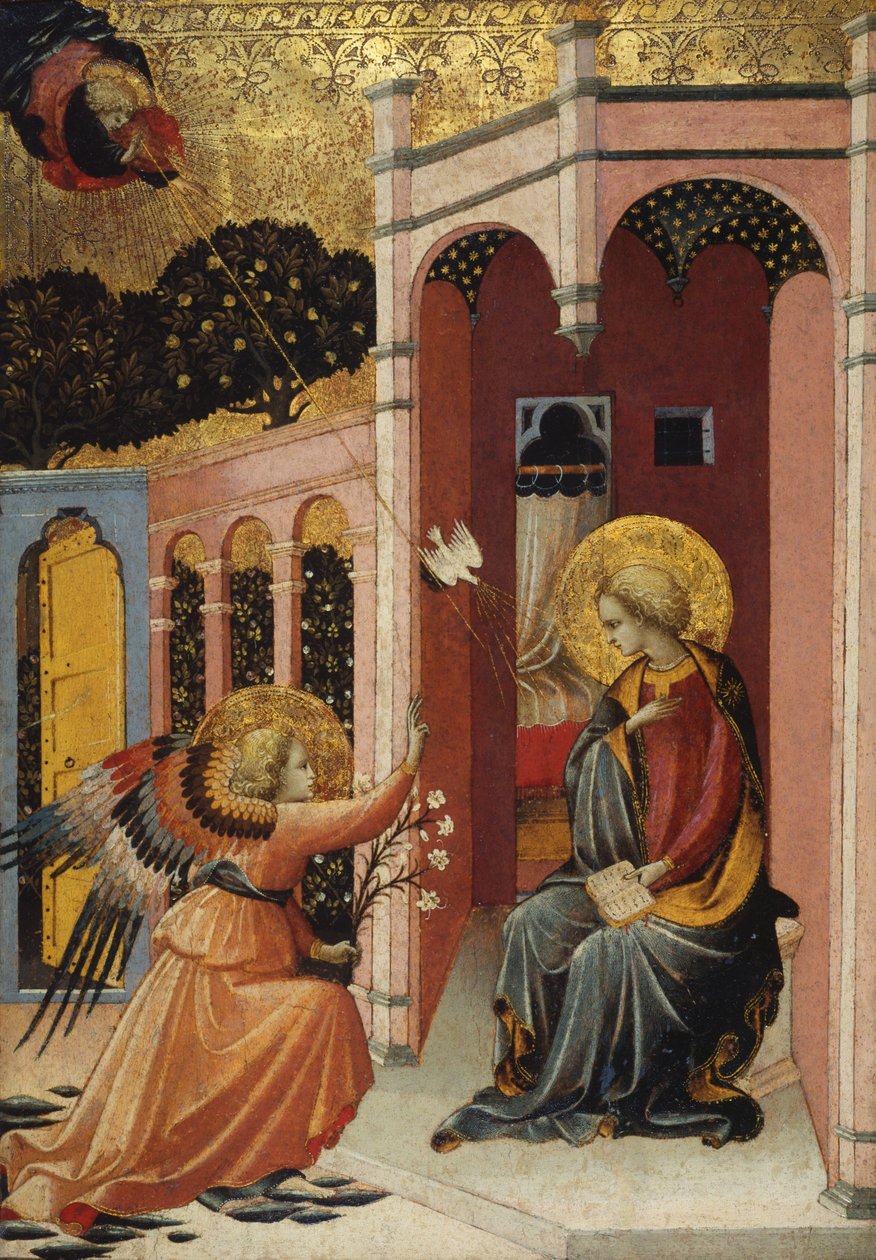Annunciation, Florentine School by Master of the Judgement of Paris