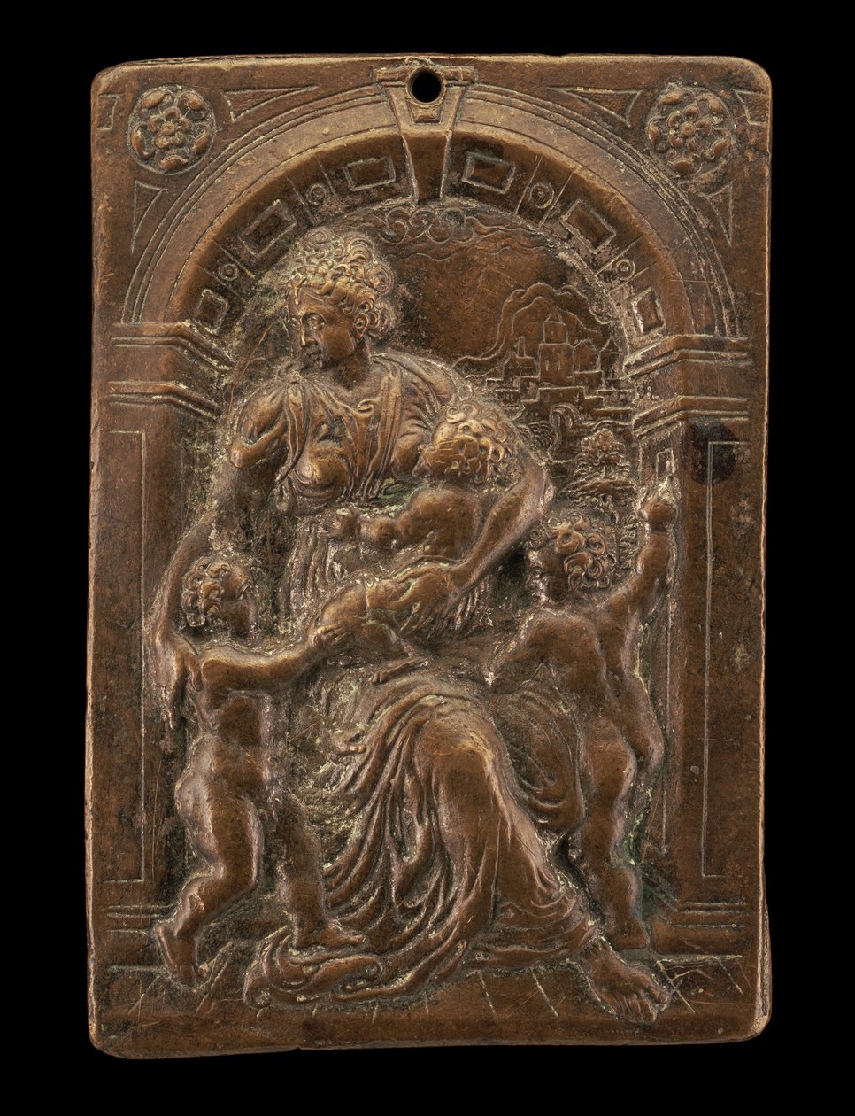 Allegory of Charity by Master of the Judgment of Solomon