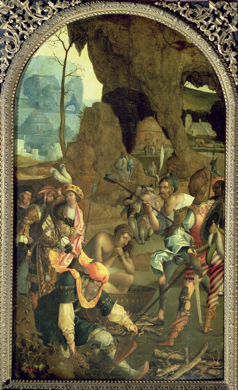The Martyrdom of St. John the Evangelist, c.1525 by Master of the Legend of St. John the Evangelist
