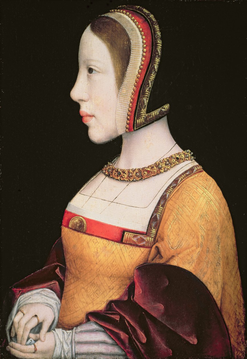 Queen Elisabeth von Habsburg (1501-26) of Denmark c.1514-15 by Master of the Magdalen Legend