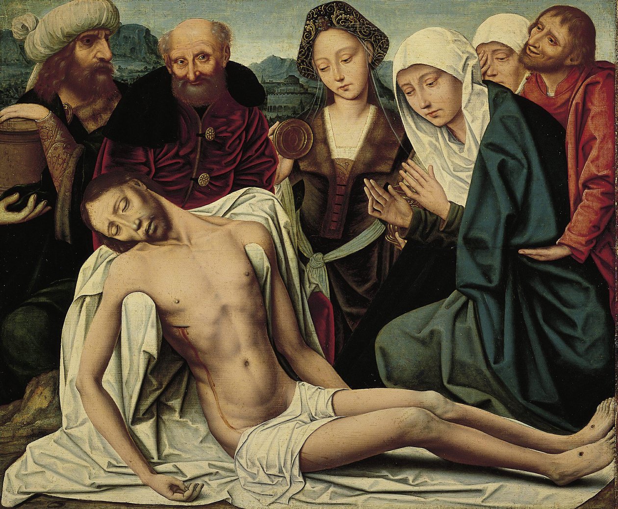 The Lamentation Over the Dead Christ by Master of the Mansi Magdalen