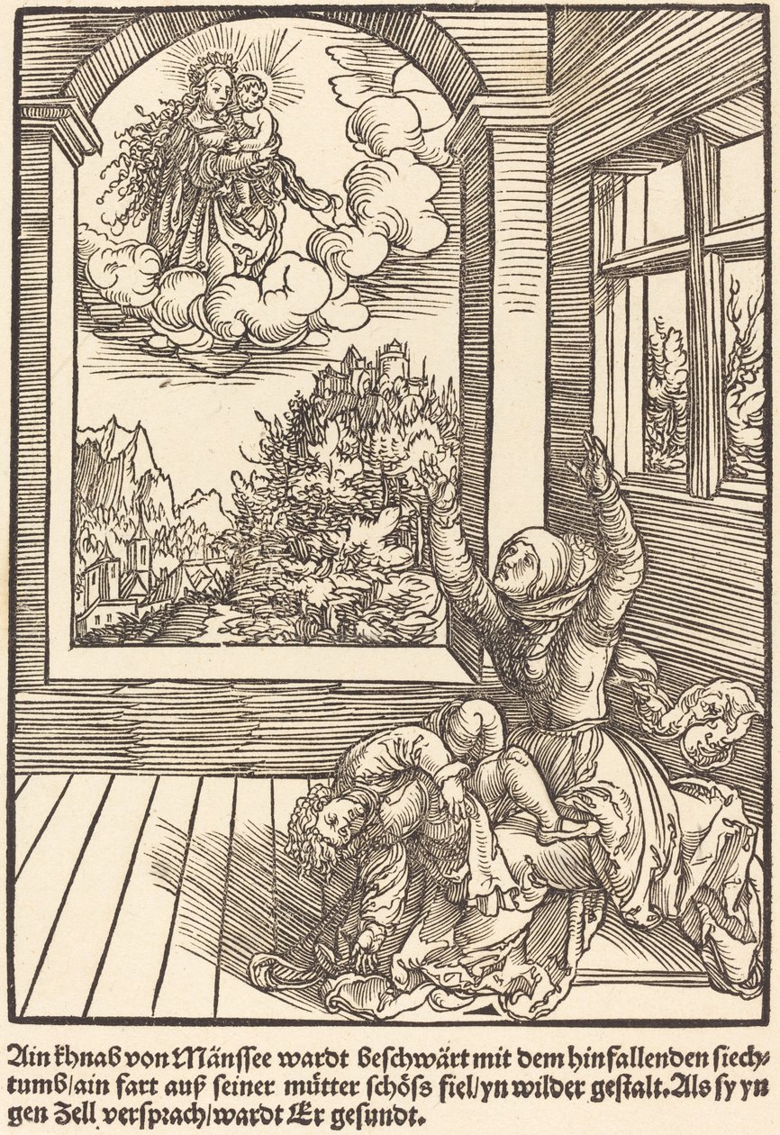 Ain Khnab von Mansee Wardt by Master of the Miracles of Mariazell