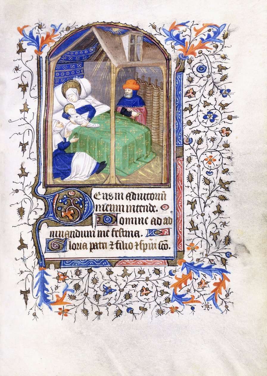 Nativity by Master of the Munich Golden Legend