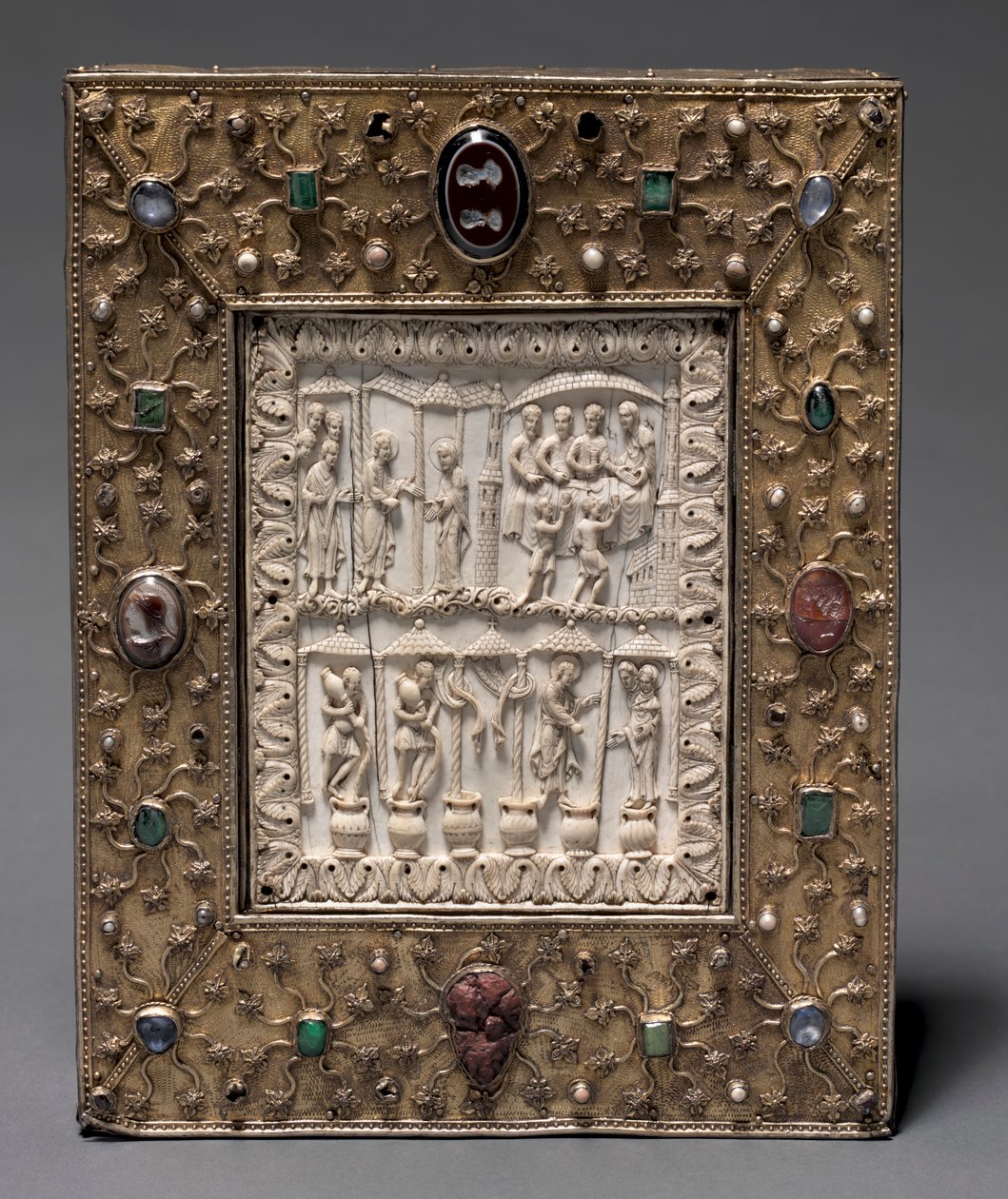 Book-Shaped Reliquary by Master of the Registrum Gregorii