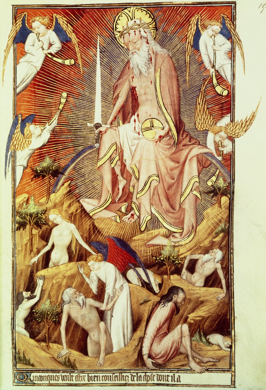 The Last Judgement, from the Grandes Heures de Rohan by Master of the Rohan Hours