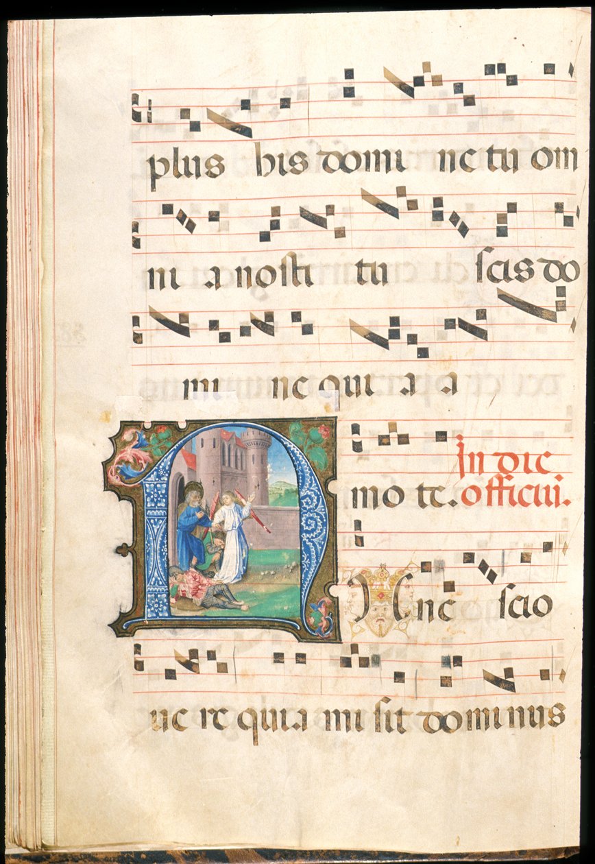 St. Peter liberated from prison (detail) by Master of the Saluces Hours (attr. to)
