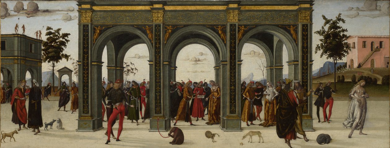 The Story of Griselda. Part II: Exile, c.1490-1495 by Master of the Story of Griselda