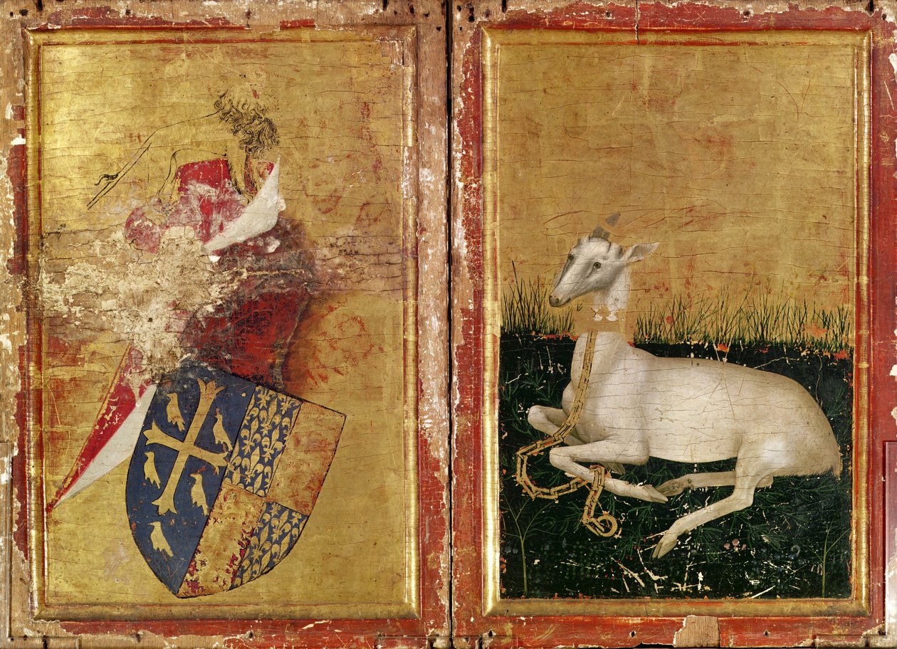 Coat of Arms and White Hart, from 