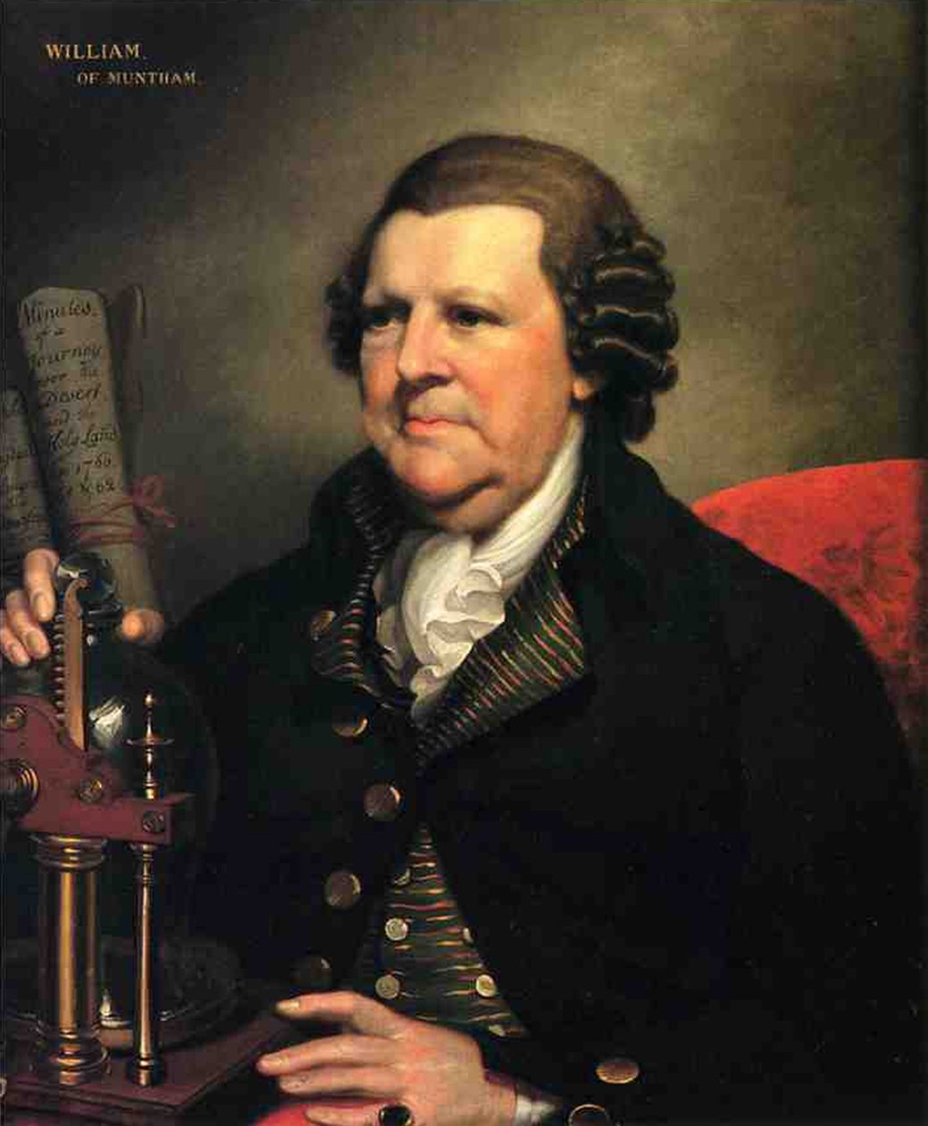 Sir William Frankland of Muntham, Sussex by Mather Brown