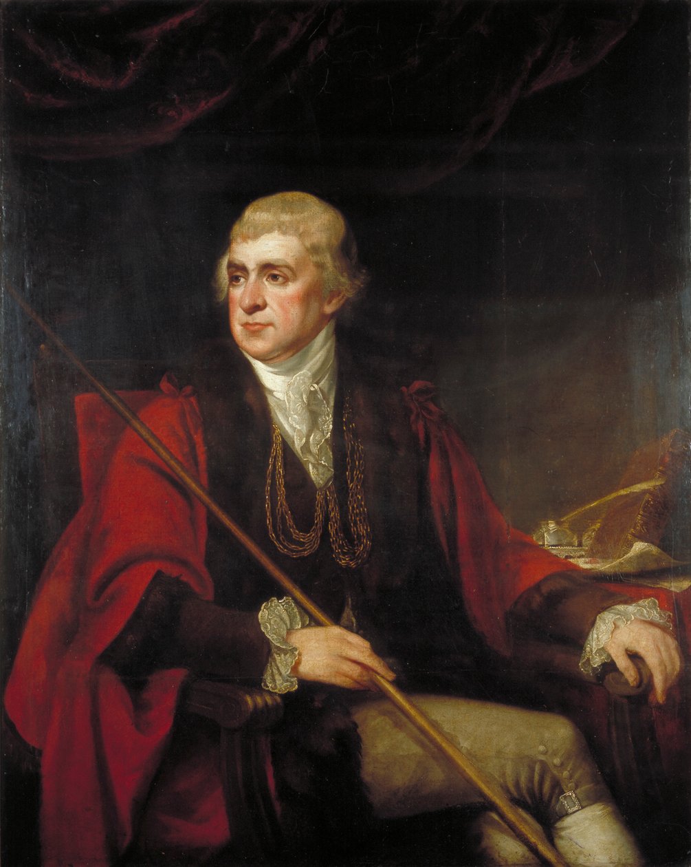 Peter Mellish, Sheriff, c1781-1831 by Mather Brown
