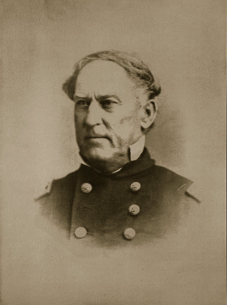 Admiral David G. Farragut, 1861-65 by Mathew B. Brady