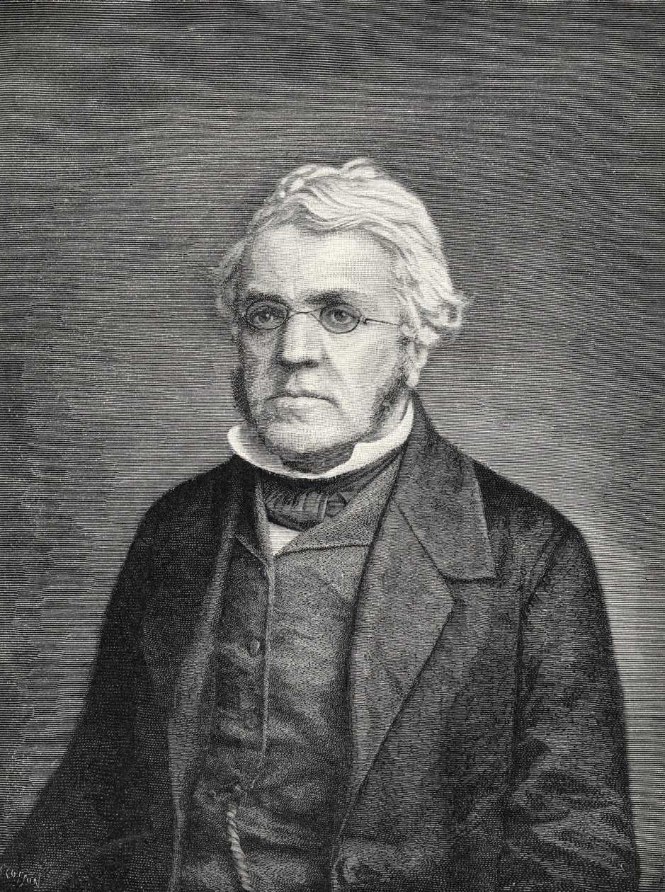 Portrait of William Makepeace Thackeray by Mathew B. Brady