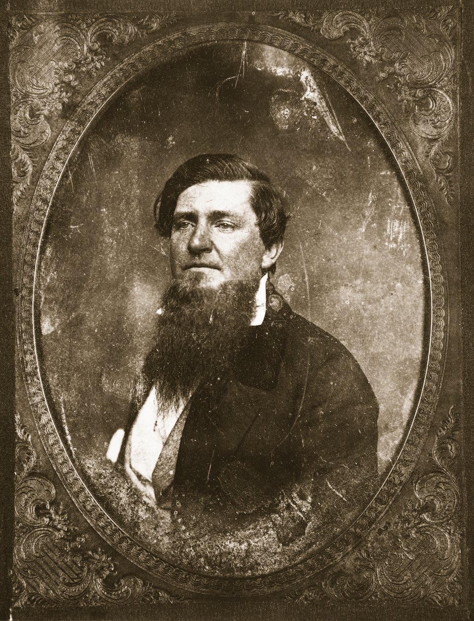 Unidentified Bearded Man by Mathew B. Brady