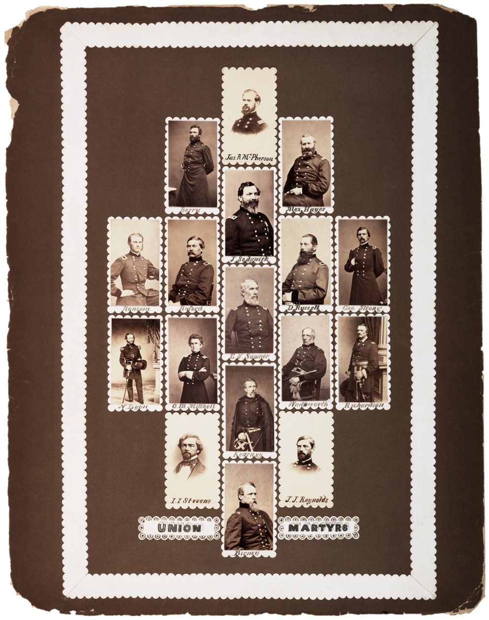 Union Martyrs, Photographs of Union Generals Killed During the War by Mathew B. Brady