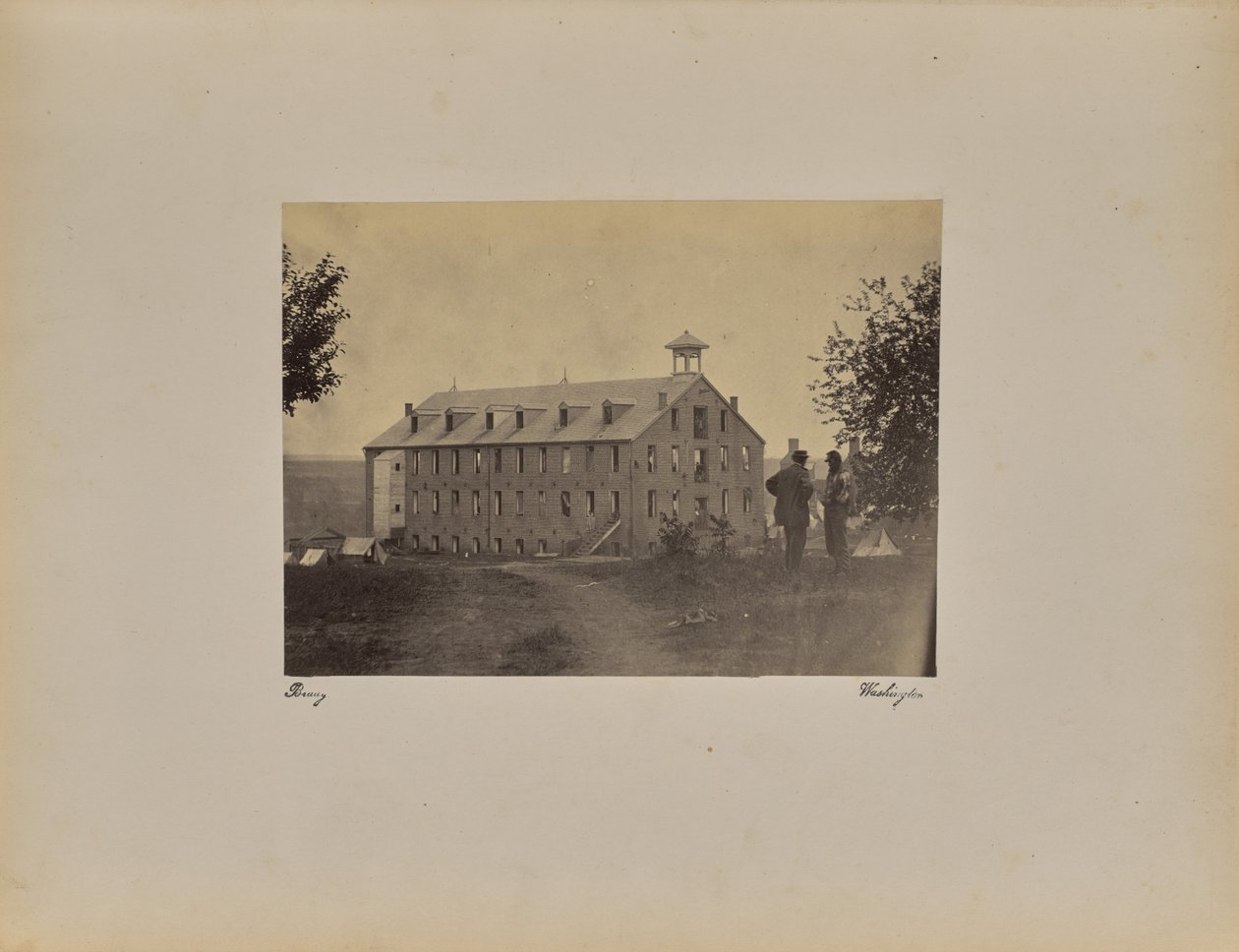 Libbey [sic] Prison by Mathew B. Brady