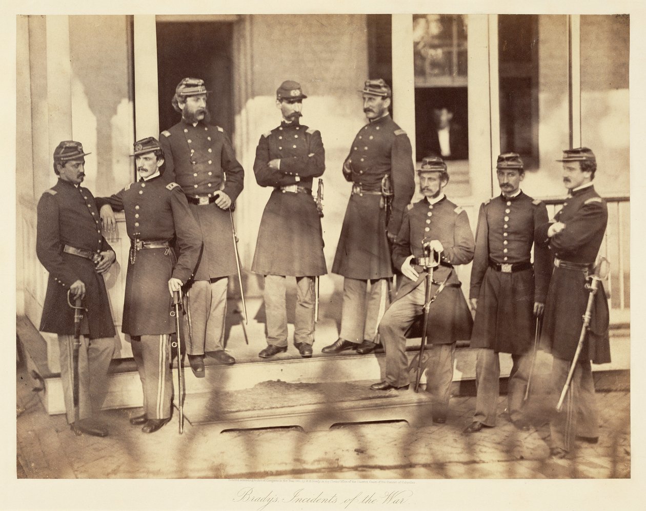 Officers, 71st Regiment, New York Infantry by Mathew B. Brady