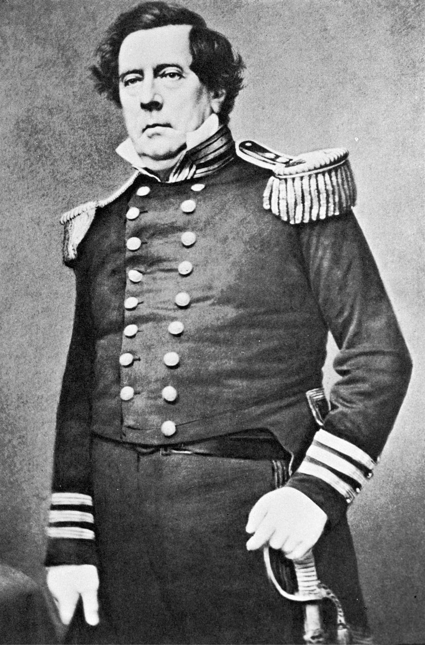 Commodore Perry by Mathew Brady: Premium art reproduction