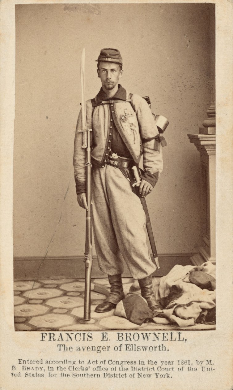Francis E. Brownell by Mathew Brady