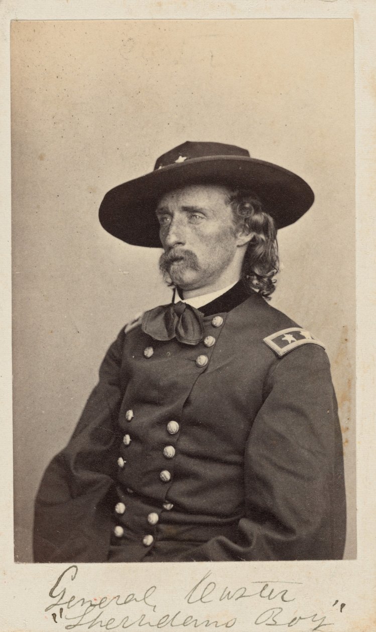General George Armstrong Custer by Mathew Brady