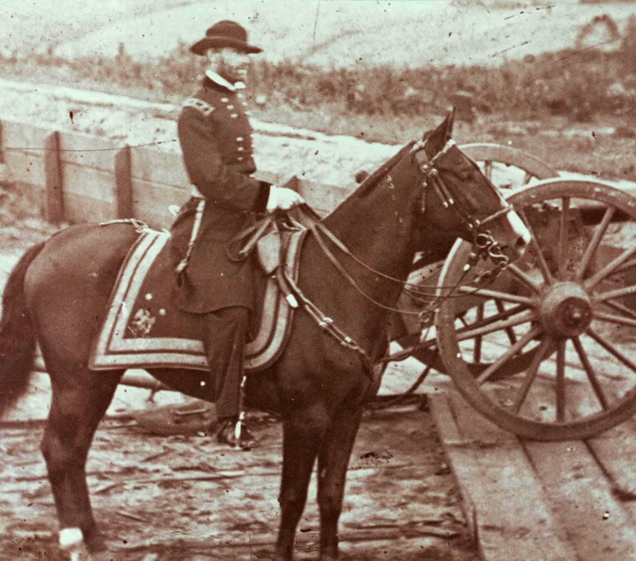 General William T. Sherman (1820-91) in Atlanta, GA by Mathew Brady