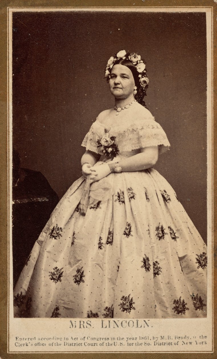 Mary Todd Lincoln by Mathew Brady
