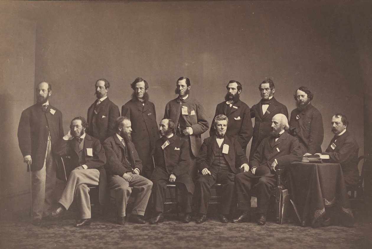 Members of the New York Sanitary Commission, ca. 1860 by Mathew Brady