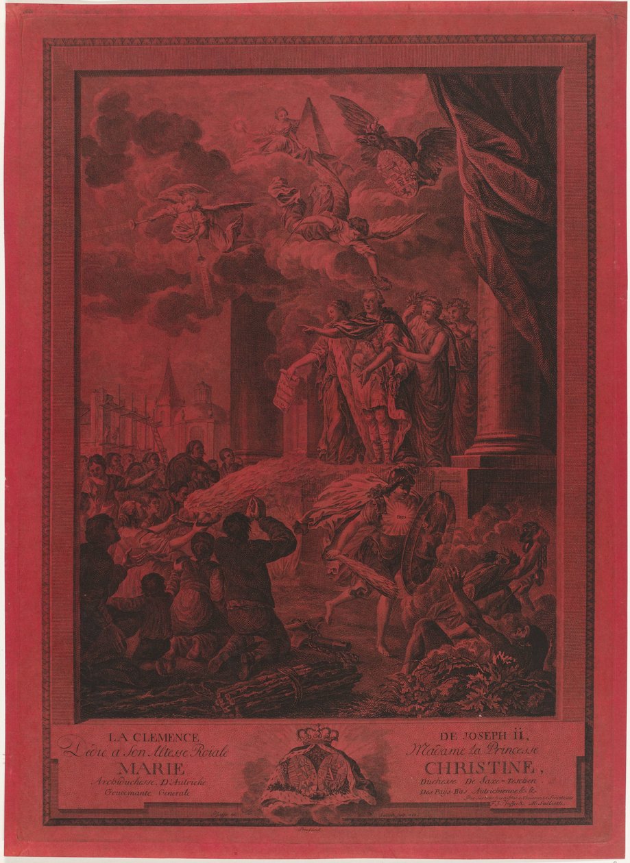 Clemency of Emperor Joseph II to the Protestants, 1783 by Mathias de Sallieth