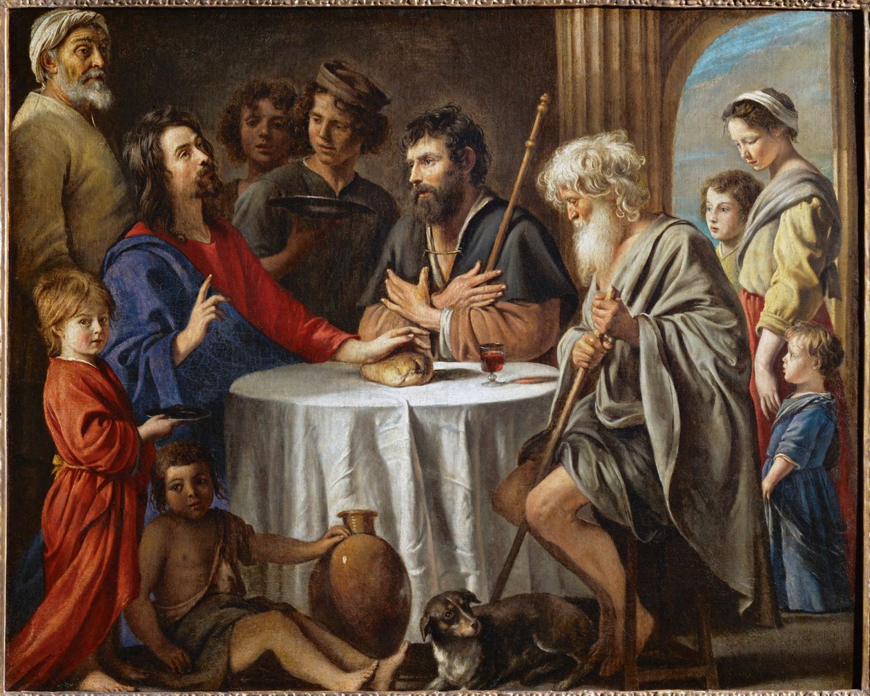 The Pilgrims of Emmaus by Mathieu Le Nain