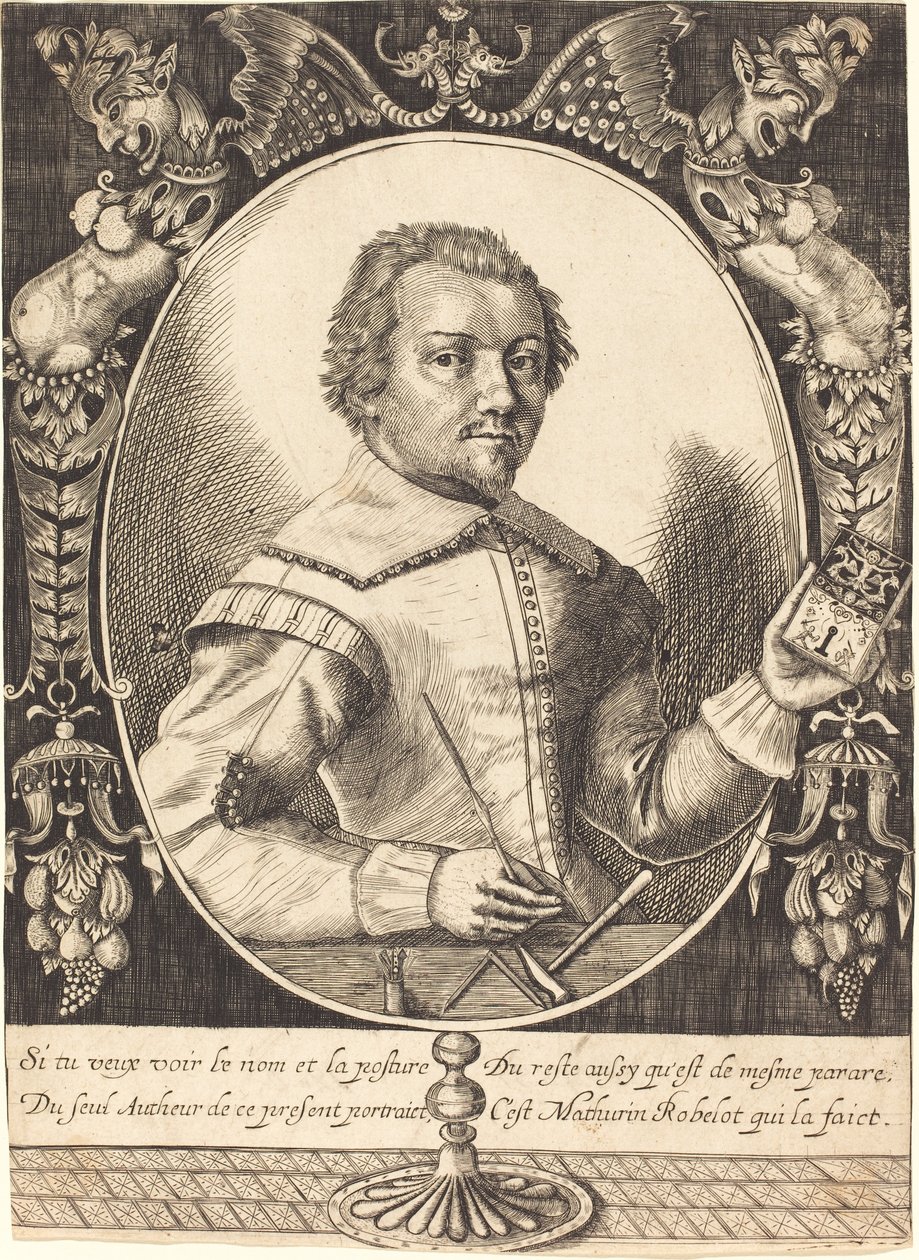 Self-Portrait by Mathurin Robelot