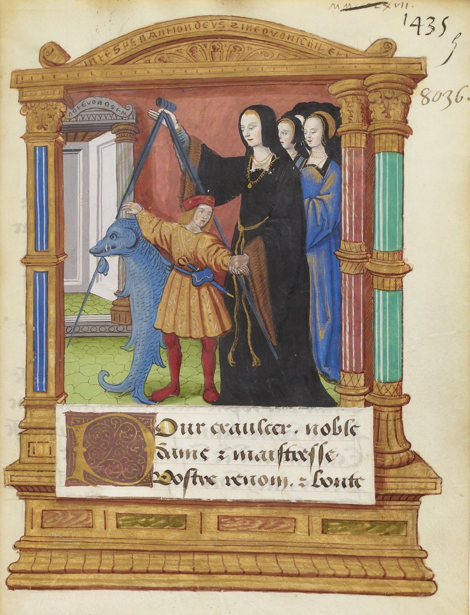 The Compass of the Dolphin by Maitre de Philippe de Gueldre