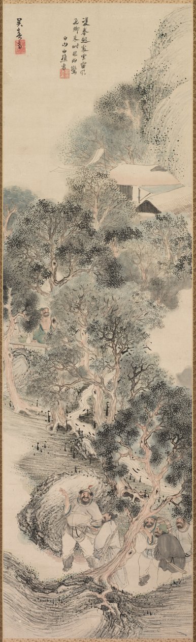 Water Margin Bandits, Late 1700s-Early 1800s by Matsumura Goshun