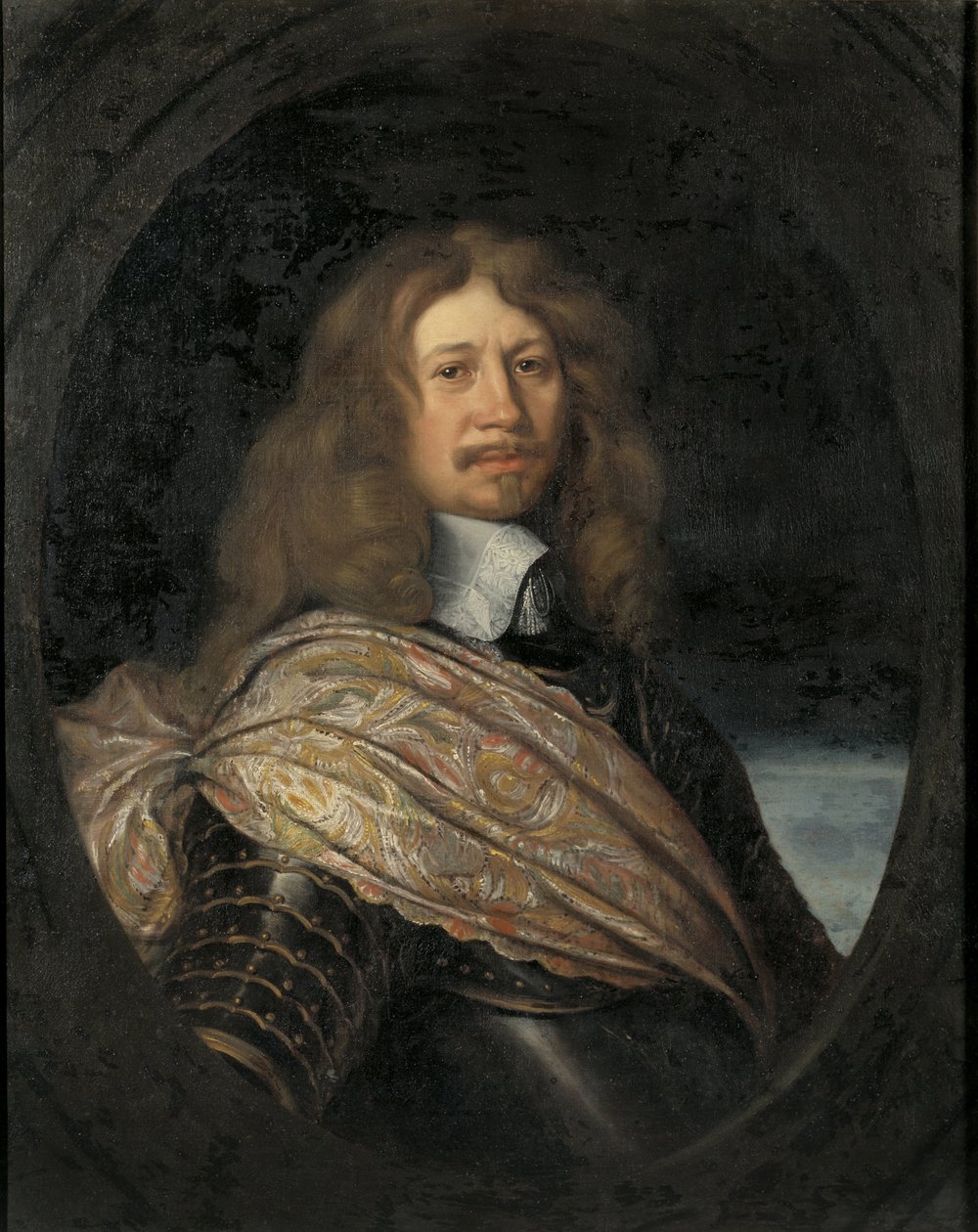 Portrait of Carl Gustav Wrangel, Count of Salmis by Mattaus the Younger Merian