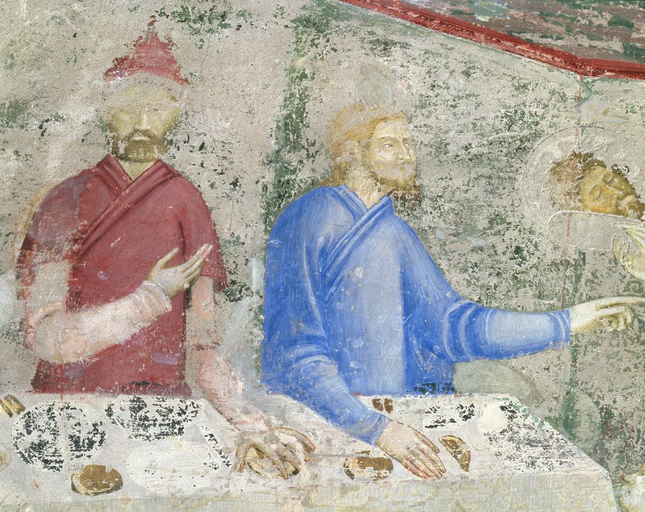 The Feast of Herod (detail) by Matteo Giovanetti