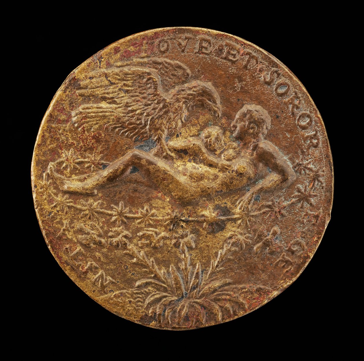 Jupiter as an Eagle Bringing the Infant Hercules to Juno [reverse] by Matteo Pagano