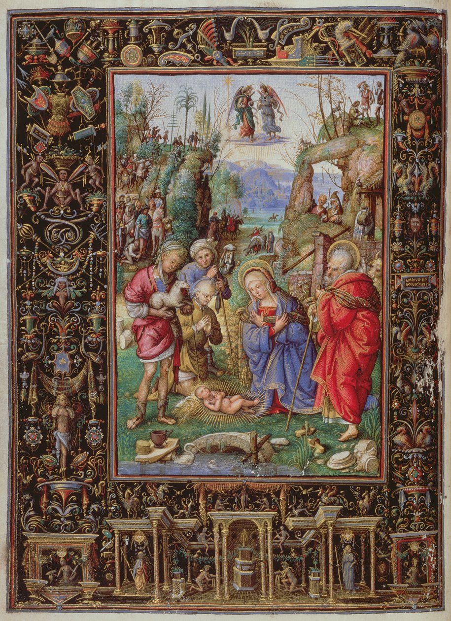 Adoration of the Shepherds, from the 
