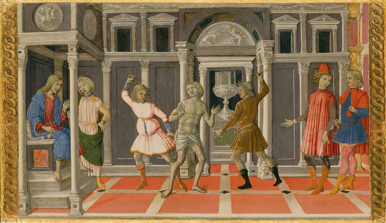 The Dream of Saint Jerome, 1476 by Matteo di Giovanni