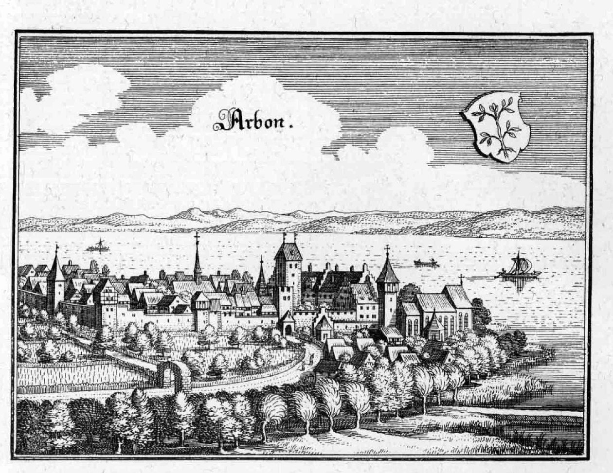 Excerpt from Topographia Sueviae (Schwaben) by Matthaus Merian