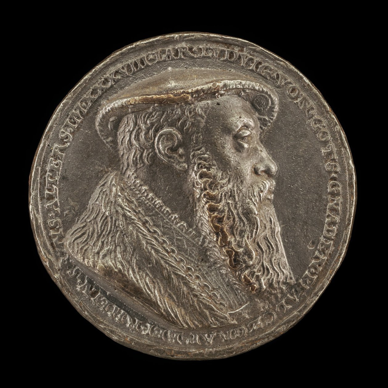 Ludwig X, 1495-1545, Duke of Bavaria 1514 (obverse), 1535 by Matthes Gebel
