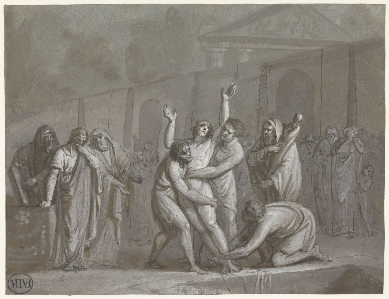 Roman Execution by Mattheus Ignatius van Bree