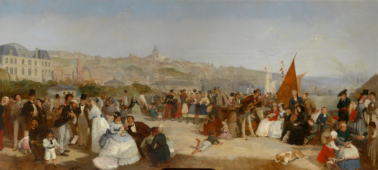 Boulogne Pier by Matthew Somerville Morgan