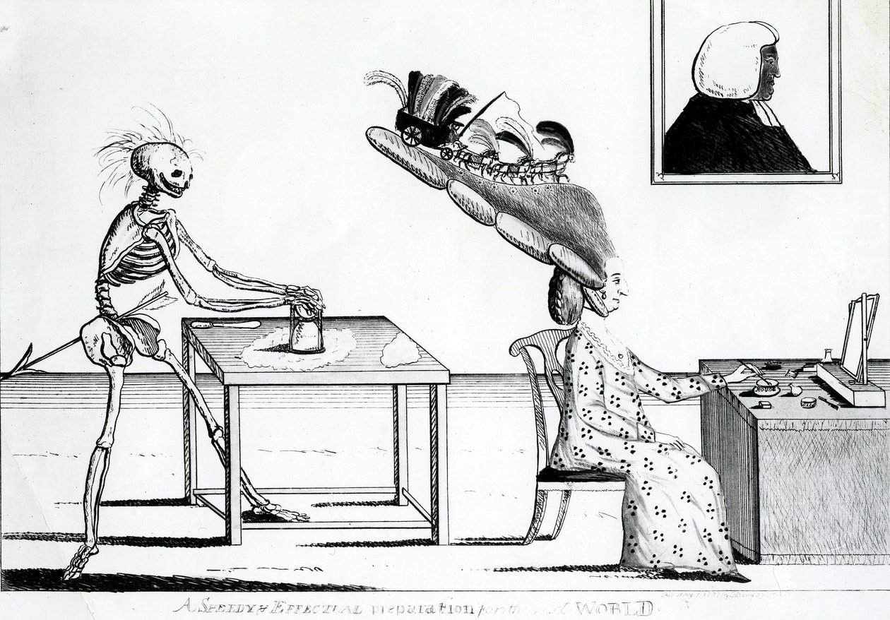 A Speedy and Effectual Preparation for the Next World, 1777 by Matthew or Matthias Darly