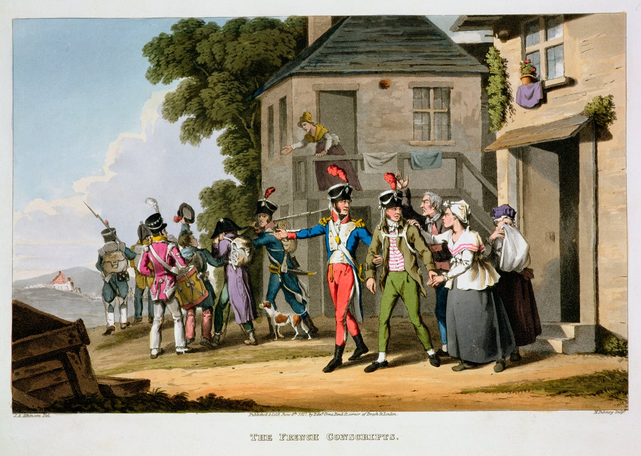 The French Conscripts, 1817 by Matthew Dubourg