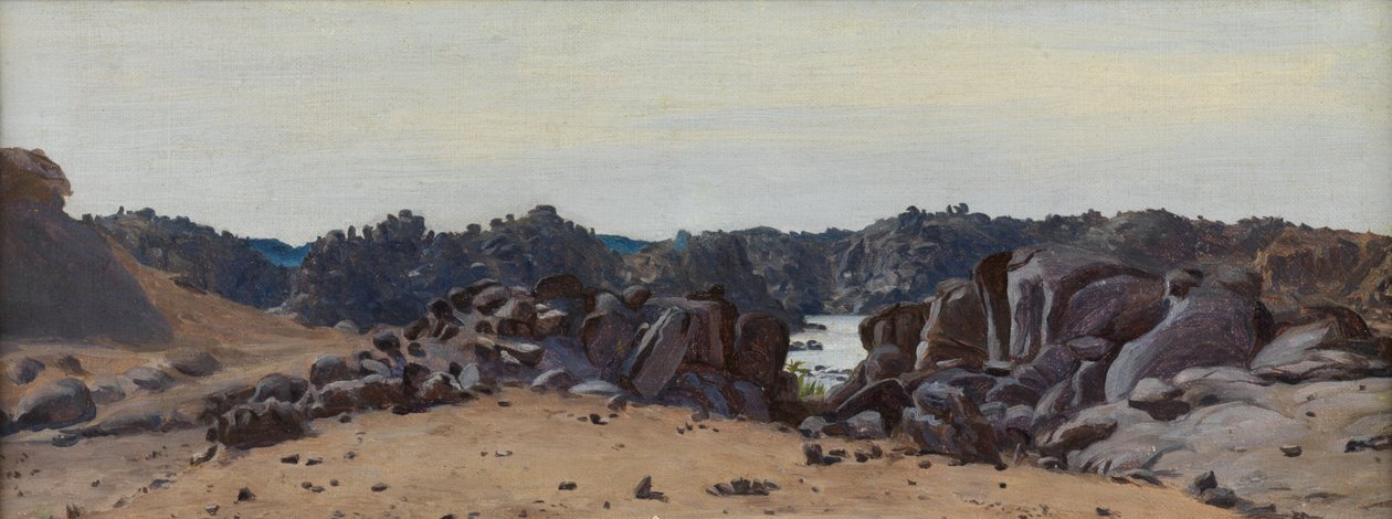 Desert and Rocks by Matthew Ridley Corbet