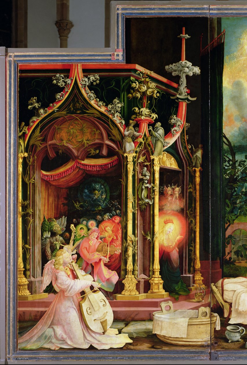 Concert of Angels by Matthias Grünewald