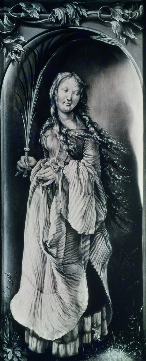 St. Lucy (c.283-c.304) by Matthias Grünewald