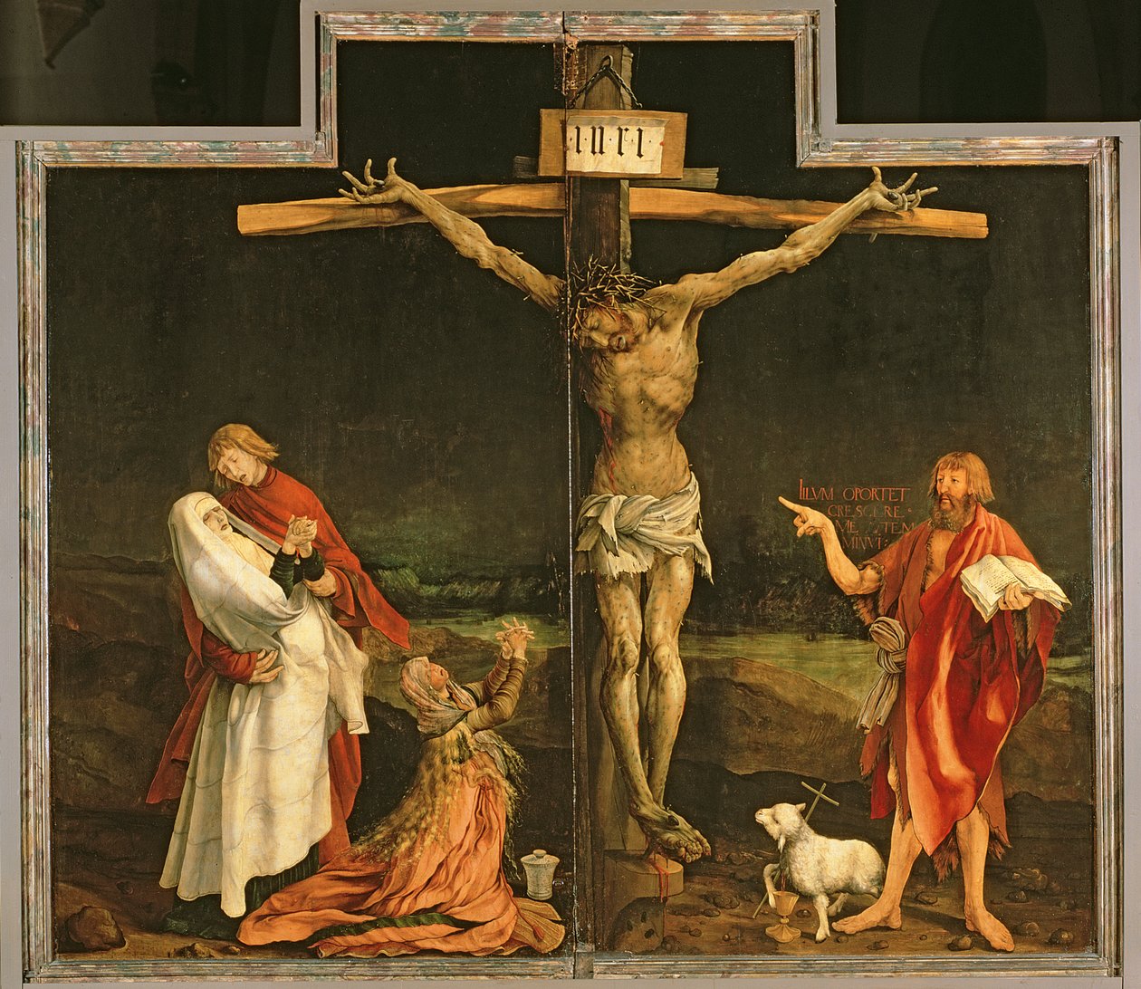 The Crucifixion, from the Isenheim Altarpiece by Matthias Grünewald