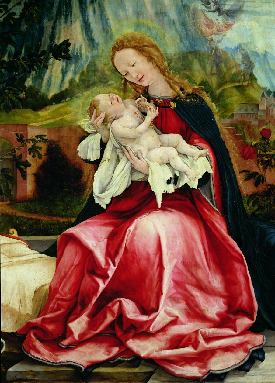 The Virgin and Child by Matthias Grünewald
